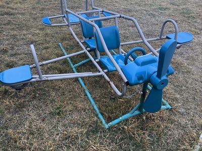 Lifetime Airplane Teeter Totter