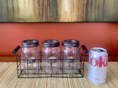 Mason Jar Candle Set