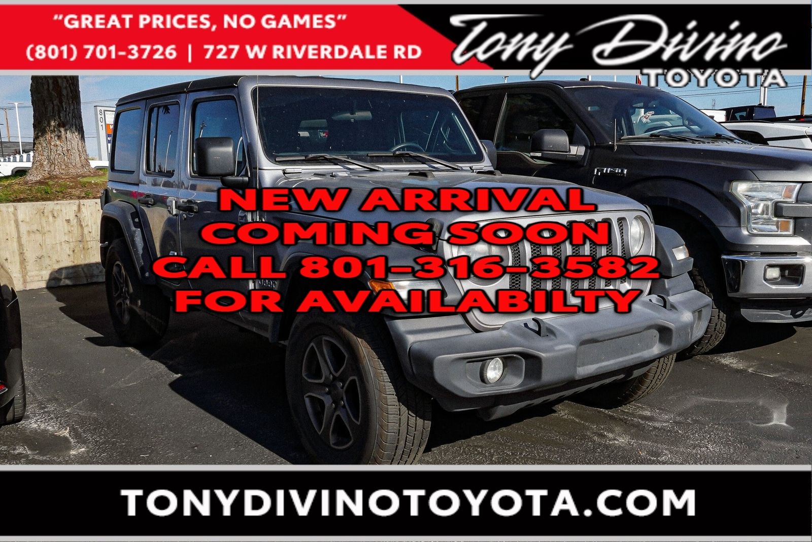 2018 Jeep Wrangler Unlimited Sport S