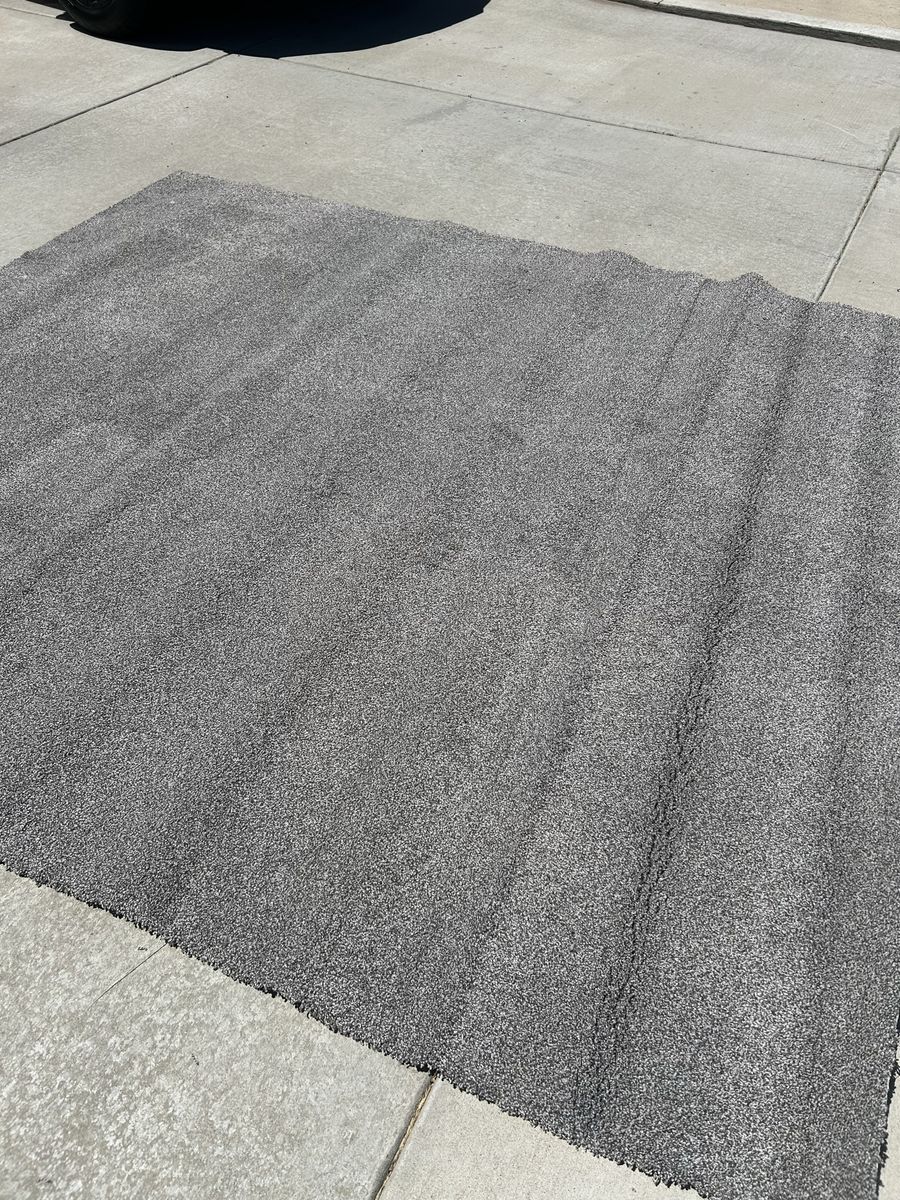 New plush carpet.