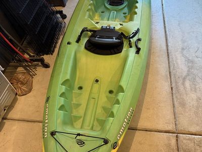Emotion Kayaks Sit-On-Top Tandem Kayak with Seats Green Yellow