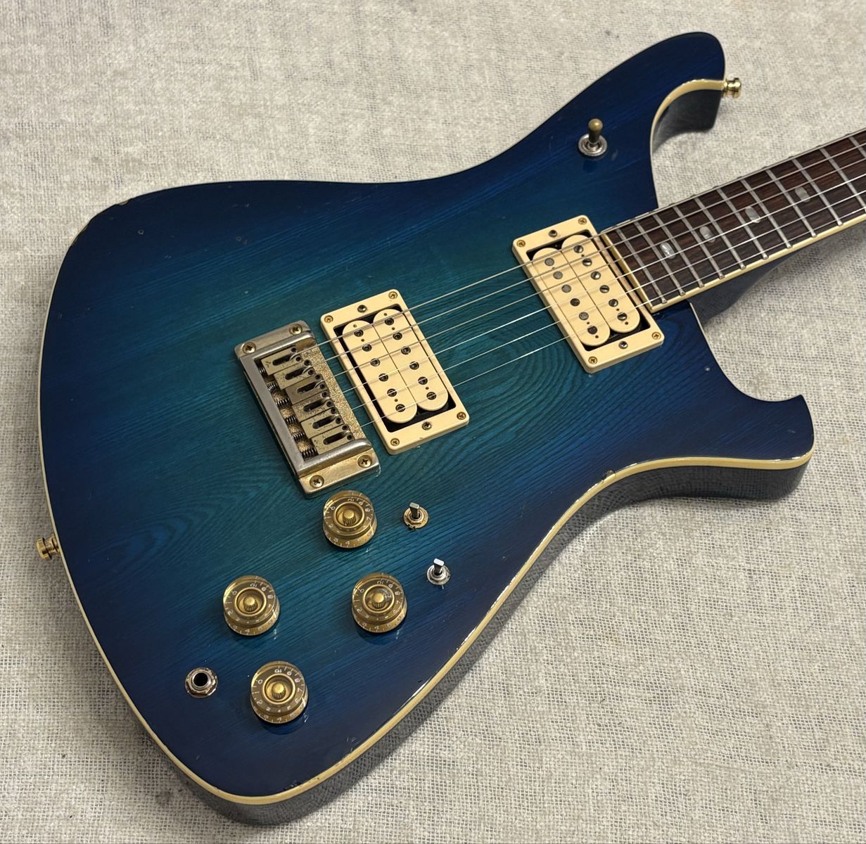 1984 Quest Manhattan MKII Blueburst Offset Matsumoku Japan