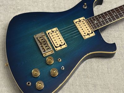 1984 Quest Manhattan MKII Blueburst Offset Matsumoku Japan