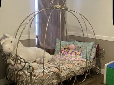 Girls Princess Twin Bed Frame