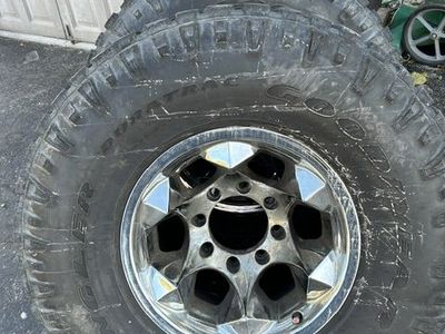 4 Tires and wheels, 315X75R16