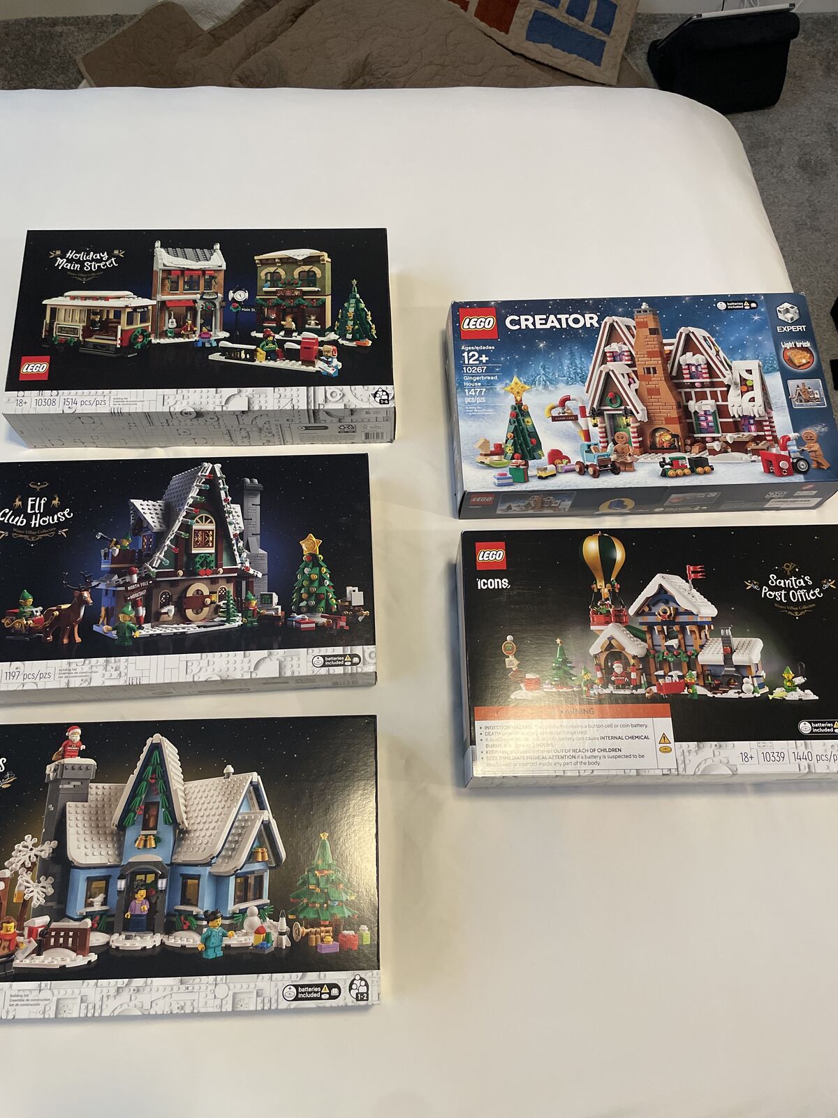 Zelda and Christmas Lego Sets