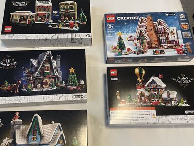 Zelda and Christmas Lego Sets