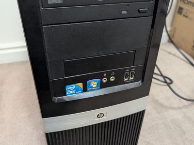 HP Pro desktop machine, Core i5 processor, 320GB HD