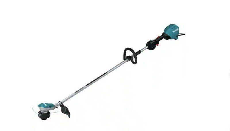 Makita XGT 40V max Brushless Cordless 15 in. String Trimmer Kit (4.0 Ah) GRU01M1