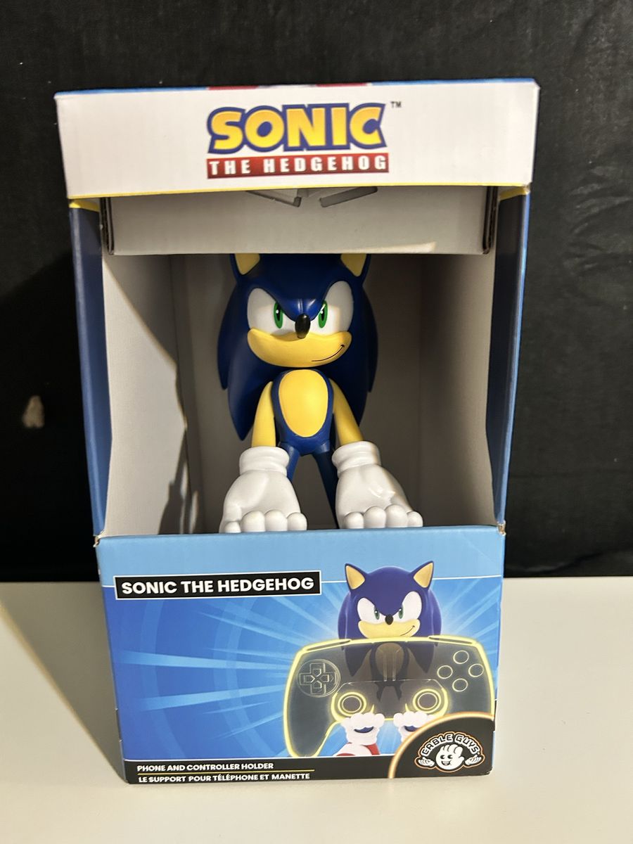 Sonic The Hedgehog Cable Guys Phone and Controller Holder Figure