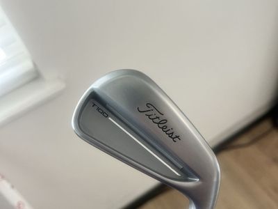 Mint Titleist T100 irons 3-PW. X stiff