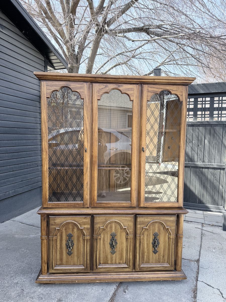 Antique Wooden Hutch