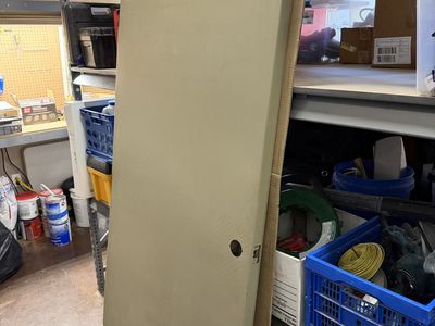 New Metal Fire Door