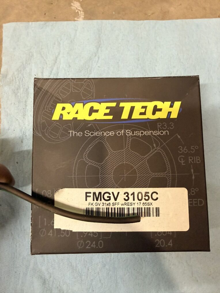 KTM 65 AER Race Tech Gold Valve Fork Kit Tc Sx65