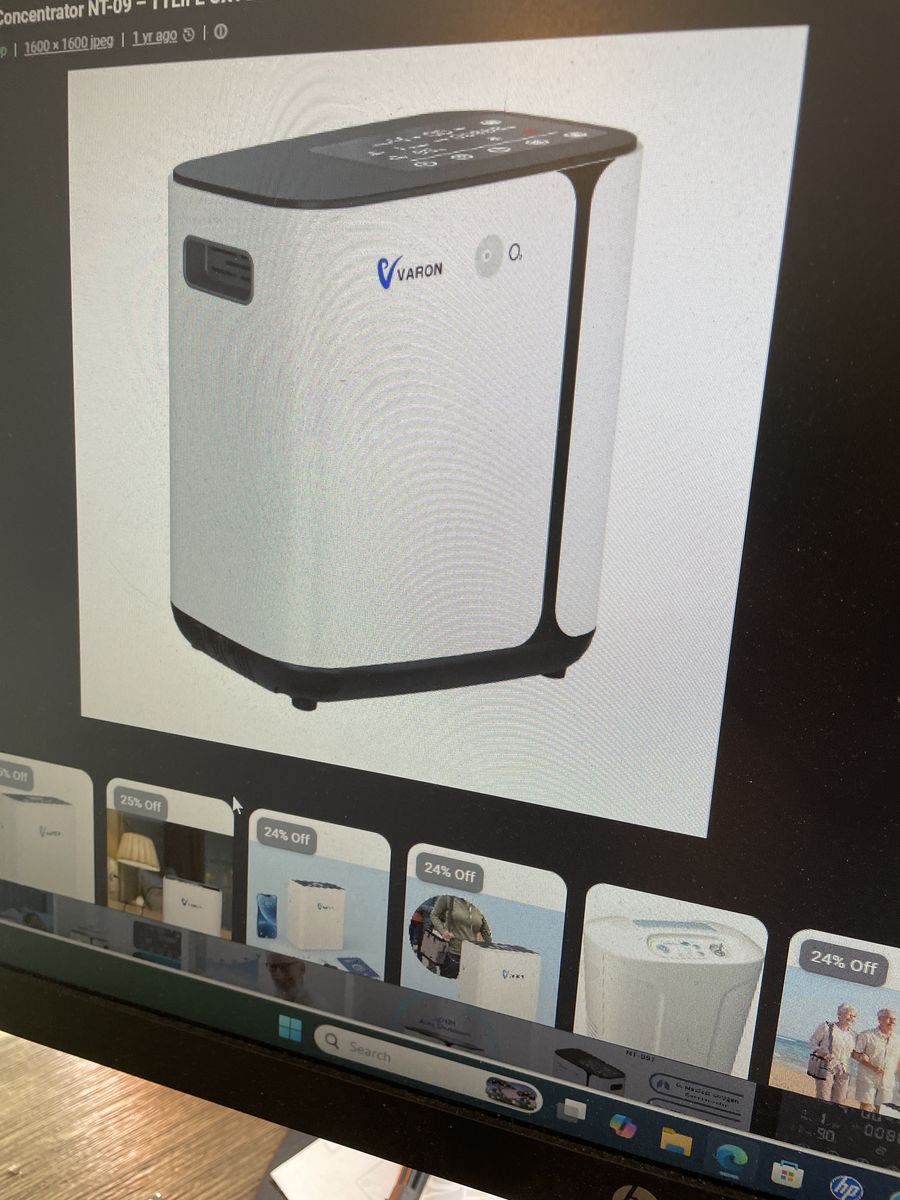 New 1.6 L home oxygen concentrator