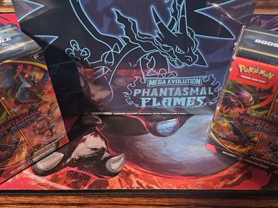 Pokemon Phantasmal Flames ETB + 2 Booster Bundle