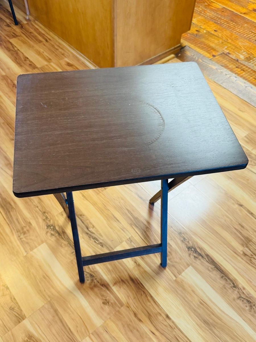 Small brown coffee table