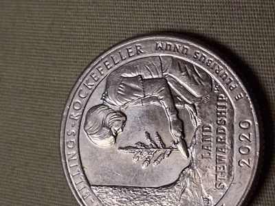 2020 Vermont Marsh-Billings-Rockefeller National Historical Park Quarter - Uncirculated