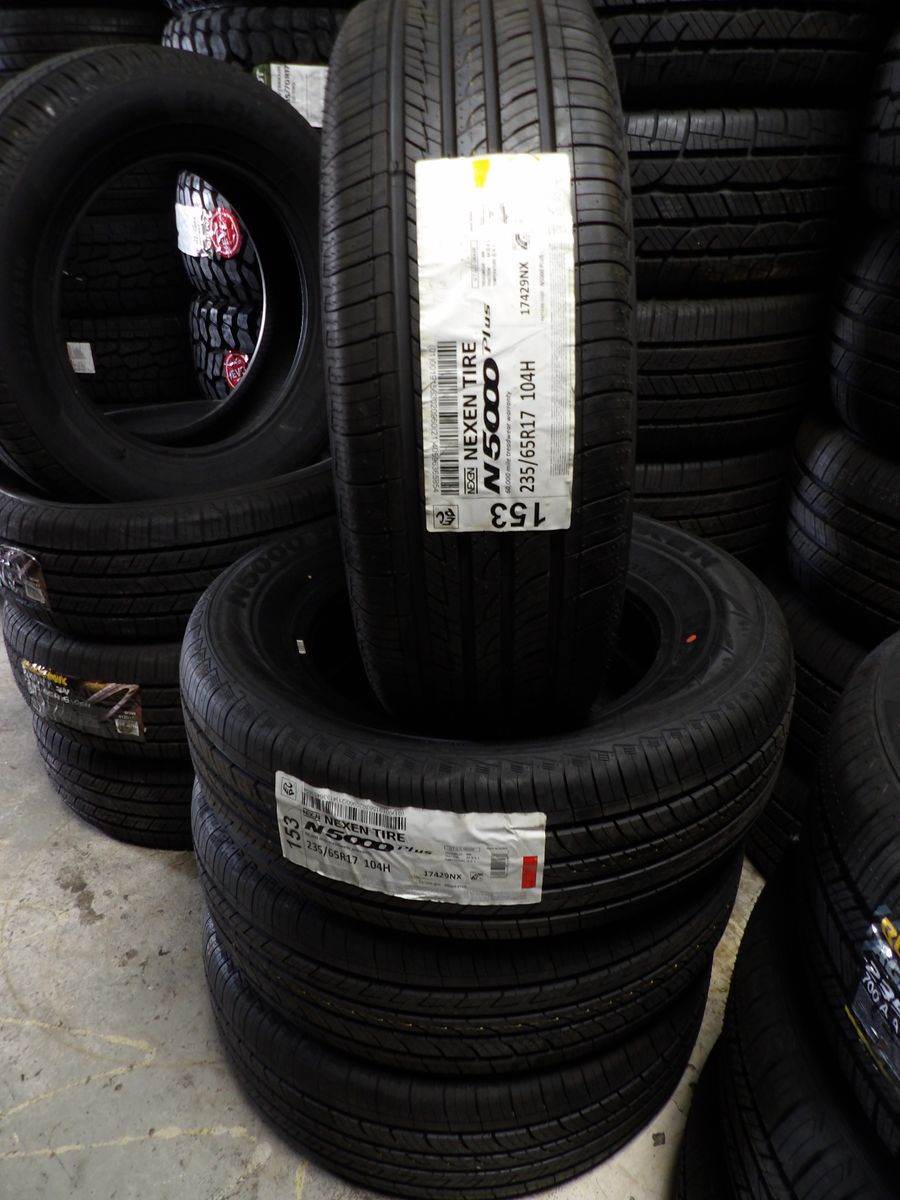 235/65R17 NEXEN N5000 PLUS SET OF NEW TIRES
