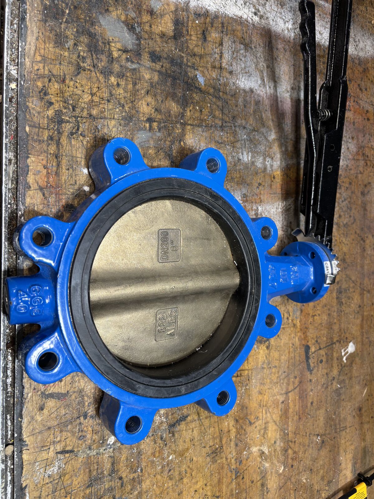 Gate valve brass 8 inch