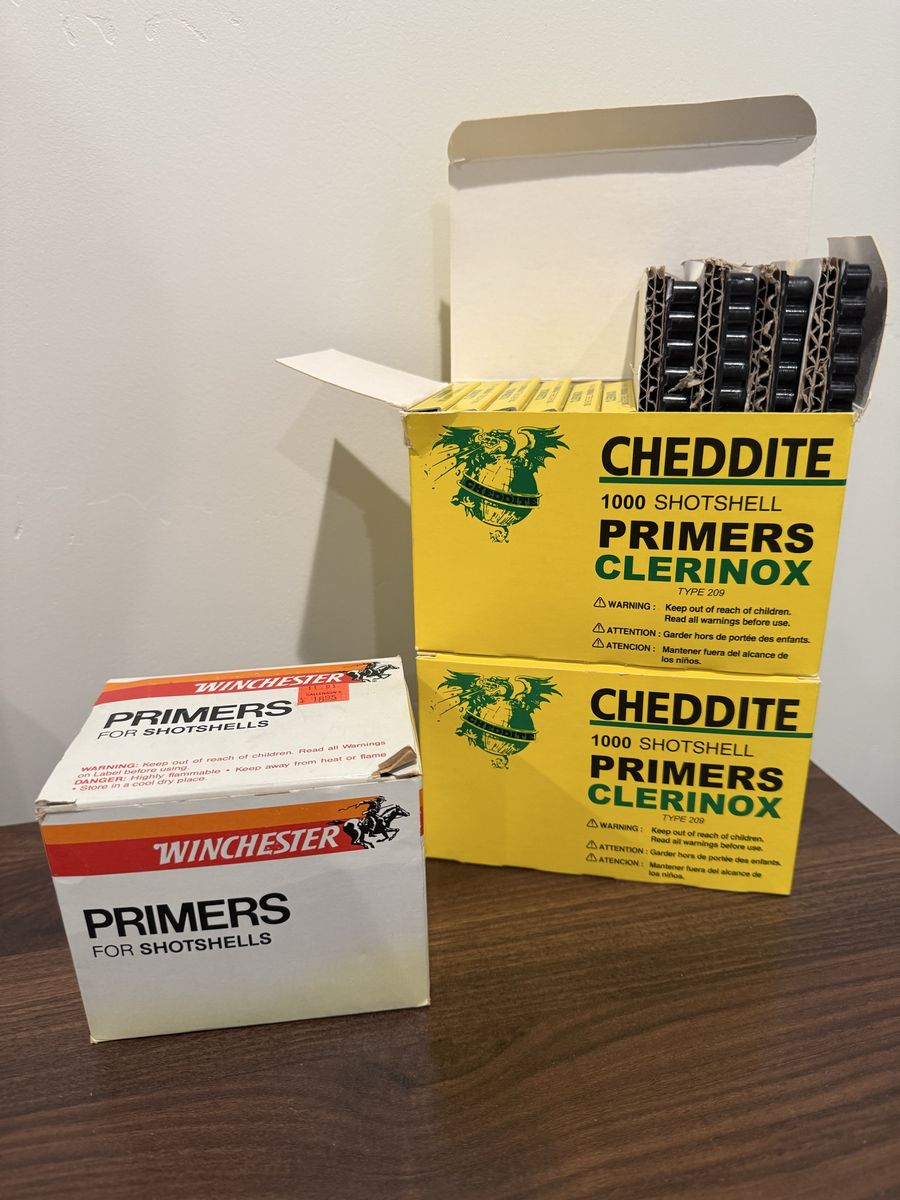 Cheddite & Winchester Shotshell Primers