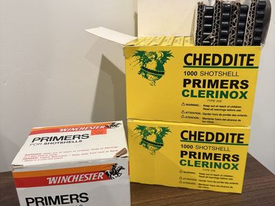 Cheddite & Winchester Shotshell Primers