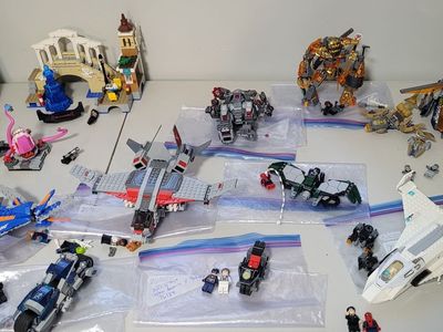 Lego marvel sets all for $195 (Brink link value $400)