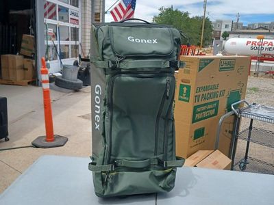 gonex rolling duffel bag with wheels
