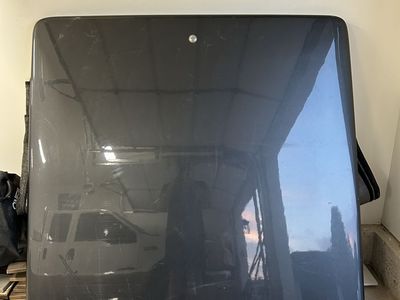 Dark Gray Fiberglass Hard Tonneau Bed Cover