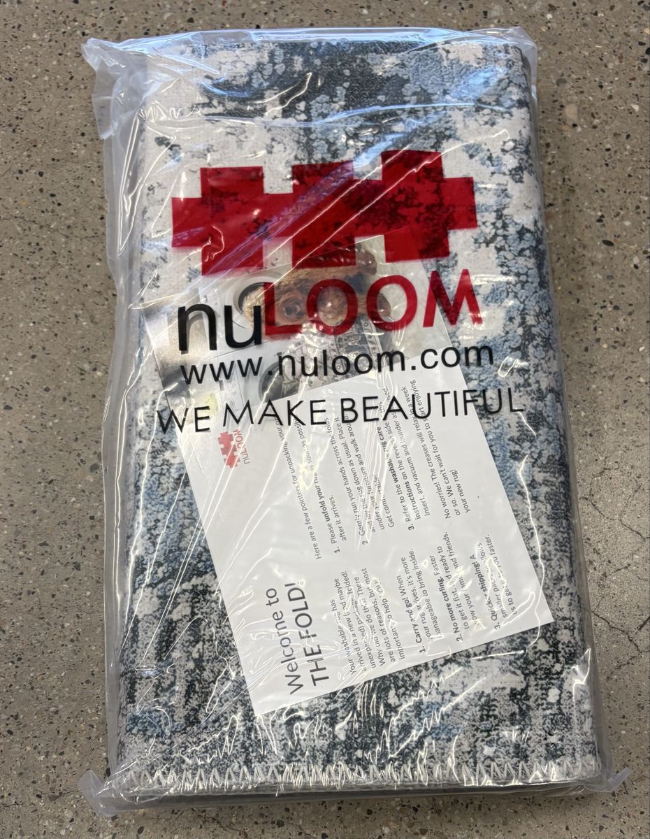 Nuloom Blue Rug 2’6” x 6’