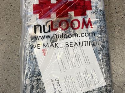 Nuloom Blue Rug 2’6” x 6’