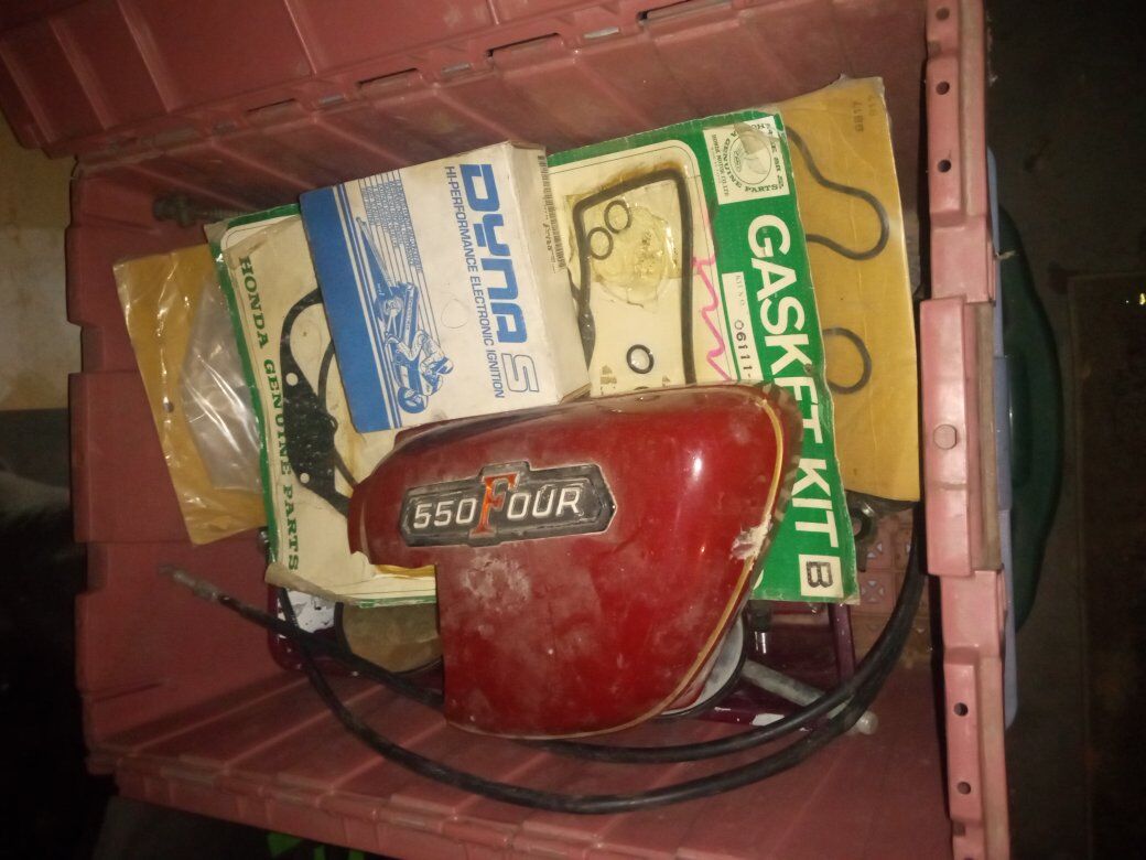 1975 Vintage Honda 550Four Motorcycle Parts