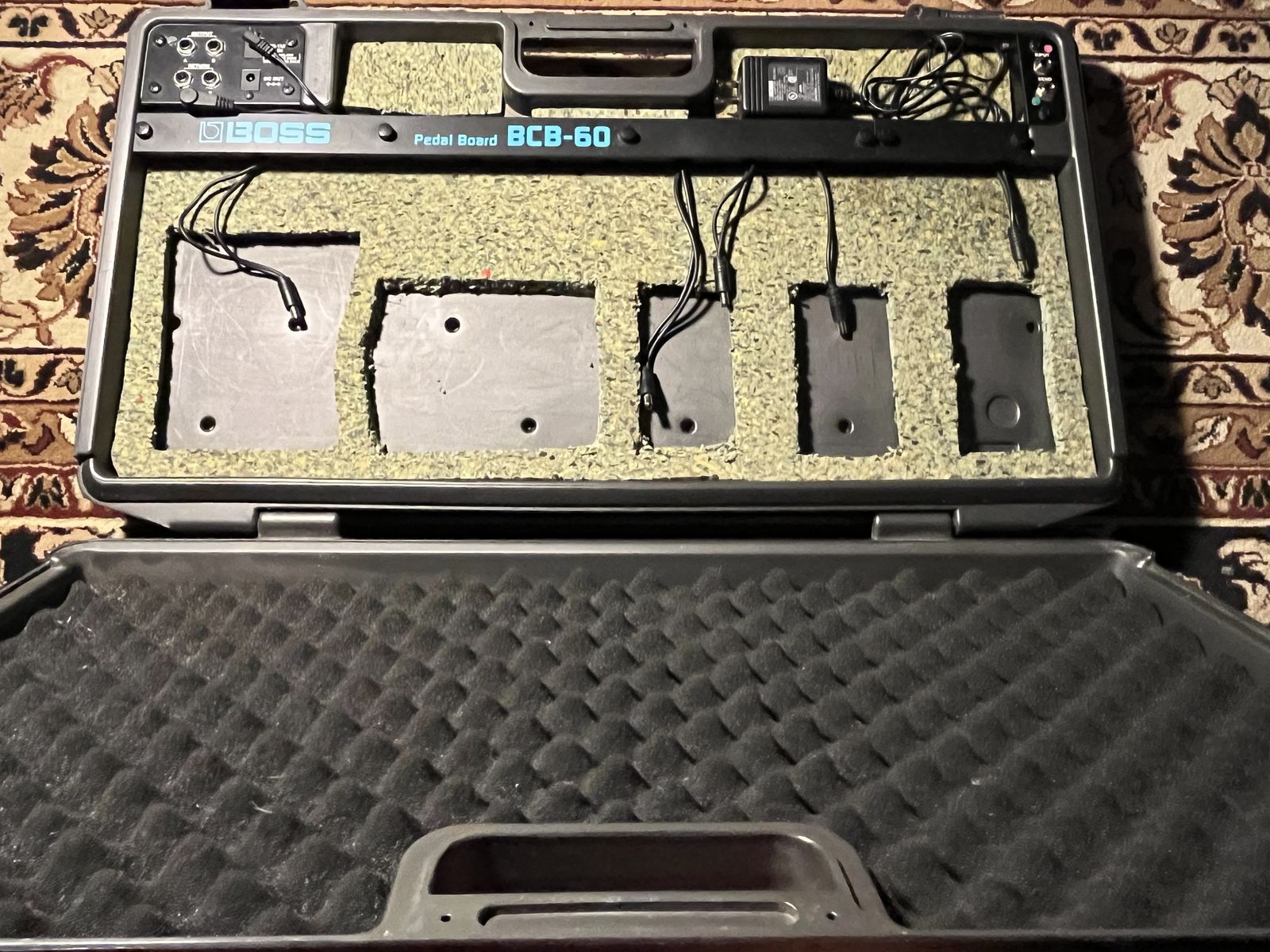 Boss bcb-60 pedal board