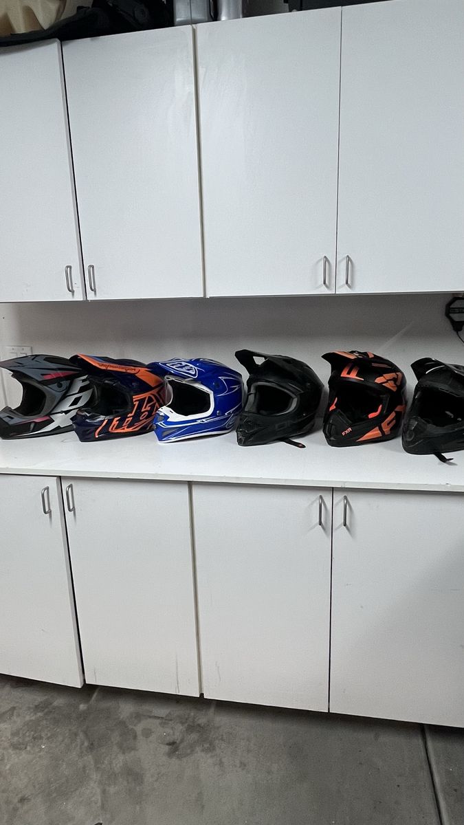 Motocross helmets Troy Lee design fxr bell fox