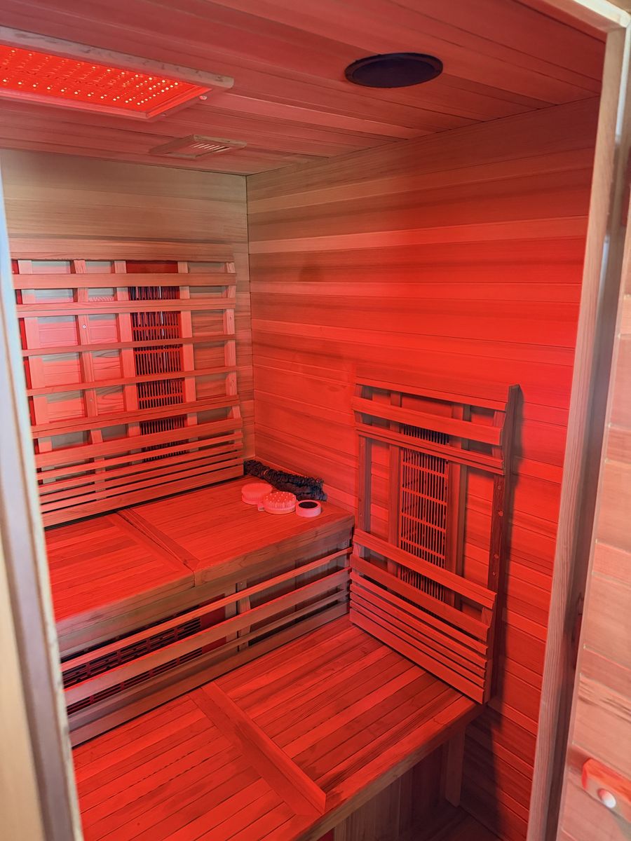 6 person Sauna Health mate Red Light infrared