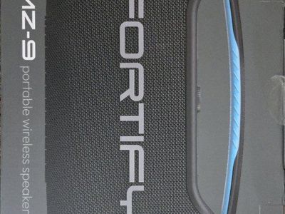 Veho Fortify MZ-9 Portable Wireless Bluetooth Speaker - 40W, Waterproof IPX6, 15-Hour Playtime