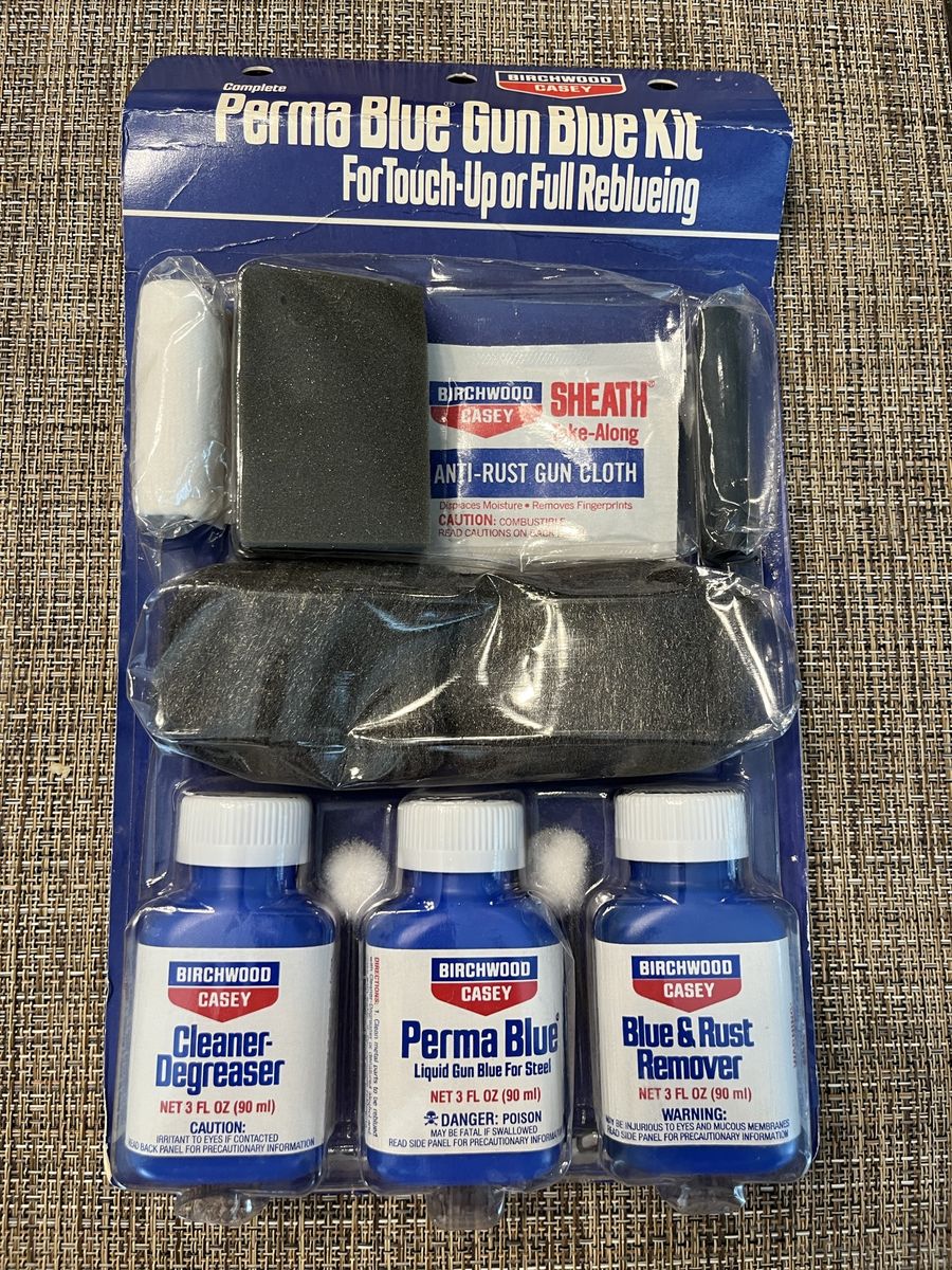 Birchwood Casey Perma Blue Gun Blue Kit - Complete for Touch-Up or Full Reblueing