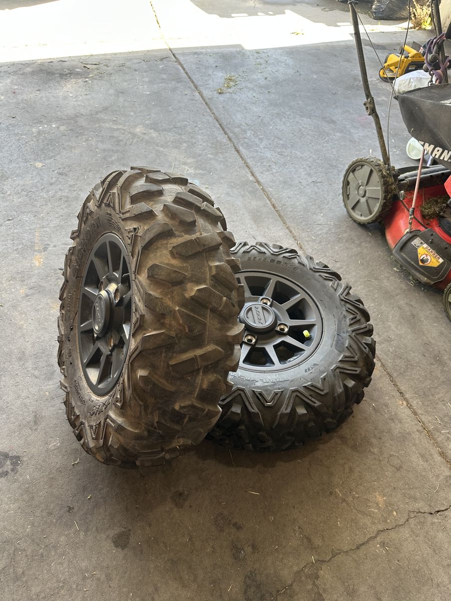 Offloading set-4 all-terrain tires/ rims