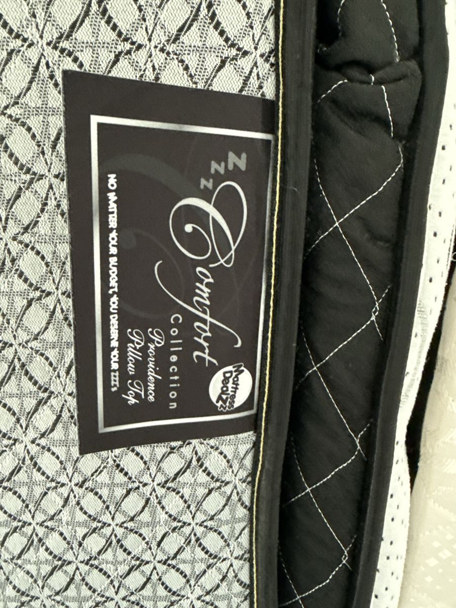 Zzz Comfort Collection Providence Pillow Top Queen Mattress and Box Spring