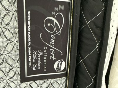 Zzz Comfort Collection Providence Pillow Top Queen Mattress and Box Spring