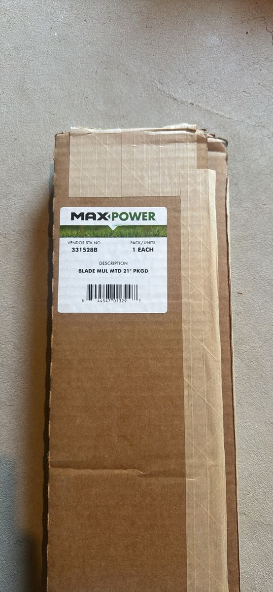 MaxPower 21” Mulching Mower Blade 331528B