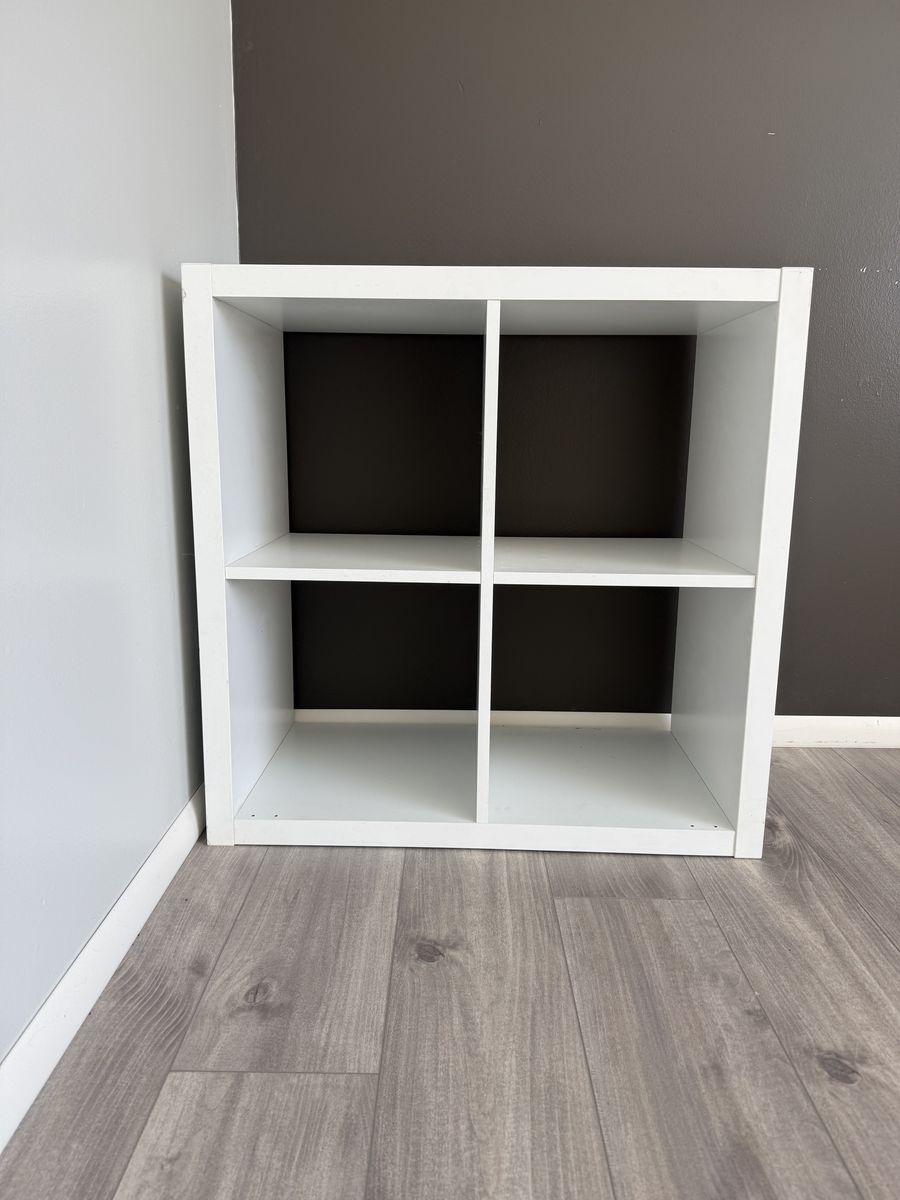 White Storage Shelf