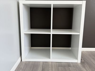 White Storage Shelf