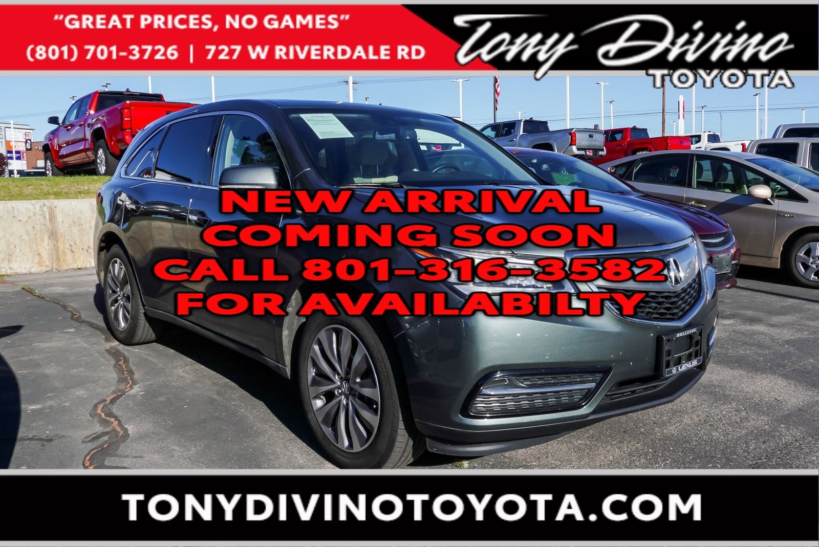 2014 Acura MDX w/Tech