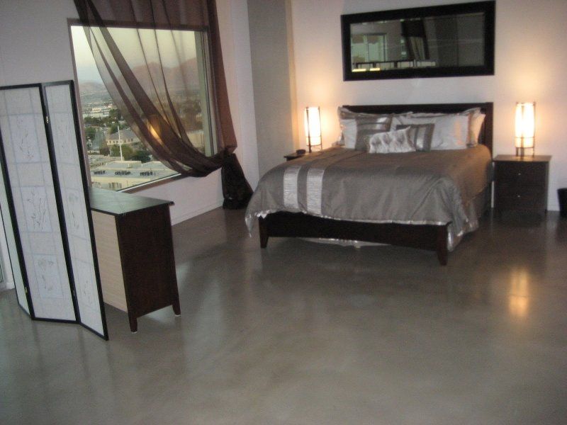 California King Bedroom Set - Frame With Headboard, Two Matching Nightstands, Dresser, Mirror