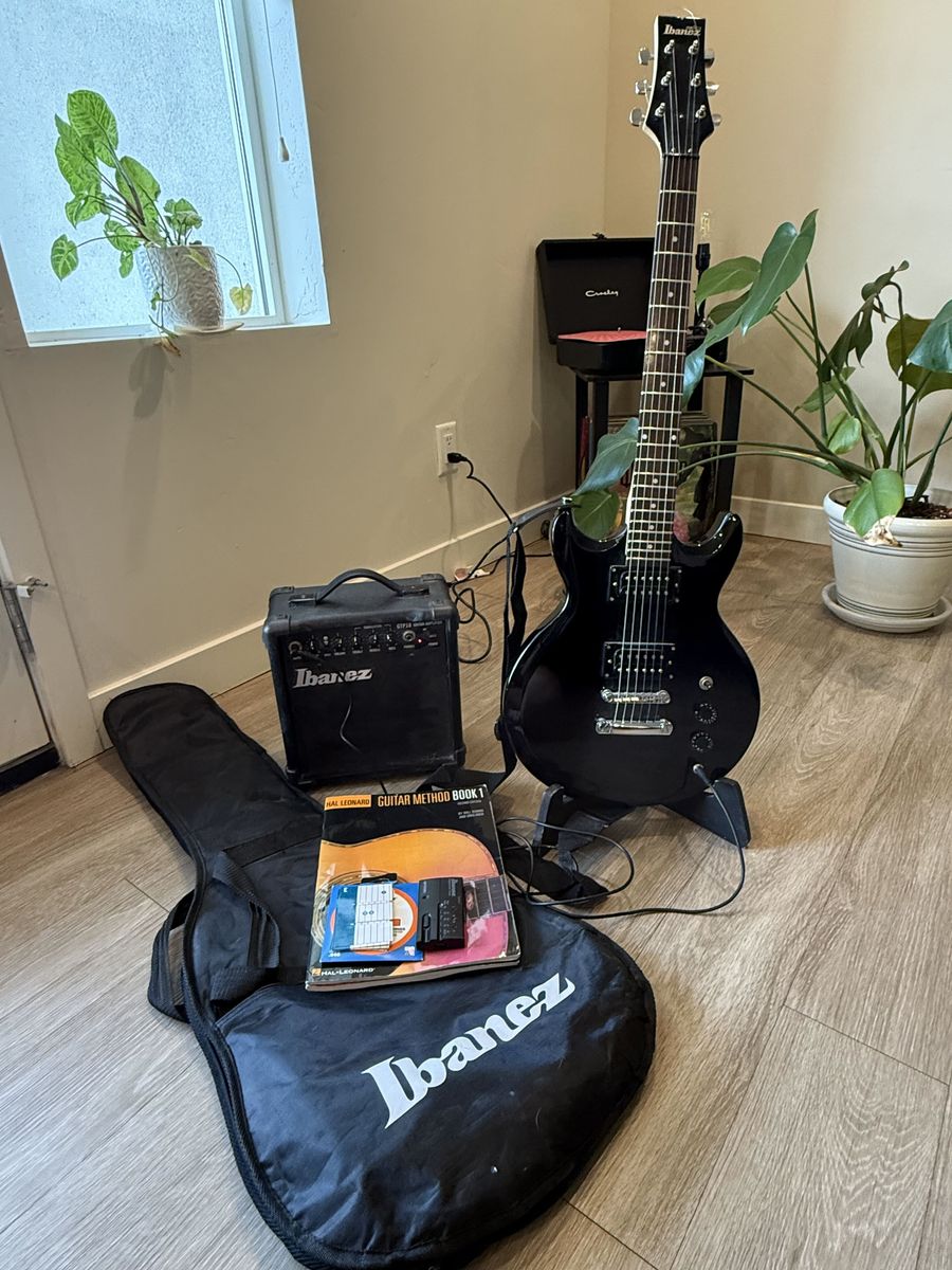 Ibanez Electric Guitar Starter Bundle with Amp & Accessories - $175