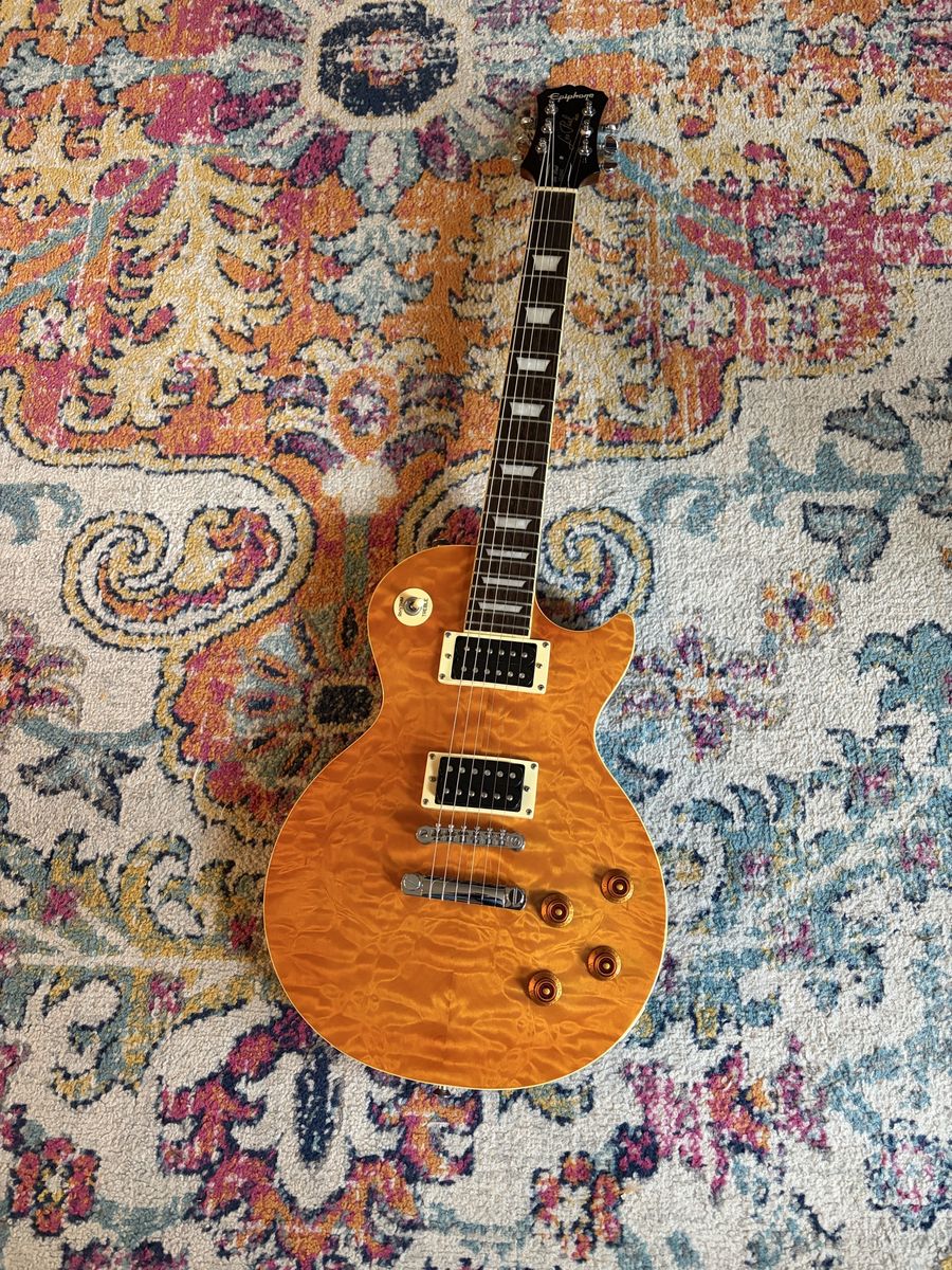 Pro set up Les Paul Classic Guitar with Hardcase