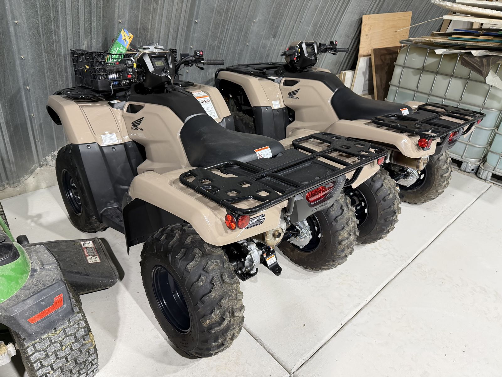 Two Honda Foreman 4x4