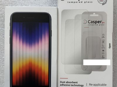 Apple iPhone SE 3rd Generation 2022 Midnight 64GB Unlocked 5G Model A2595