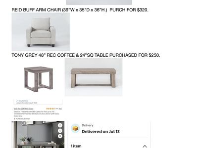 MOVING SALE-EXCELLENT CONDITION! (Living room set, Bedroom set)
